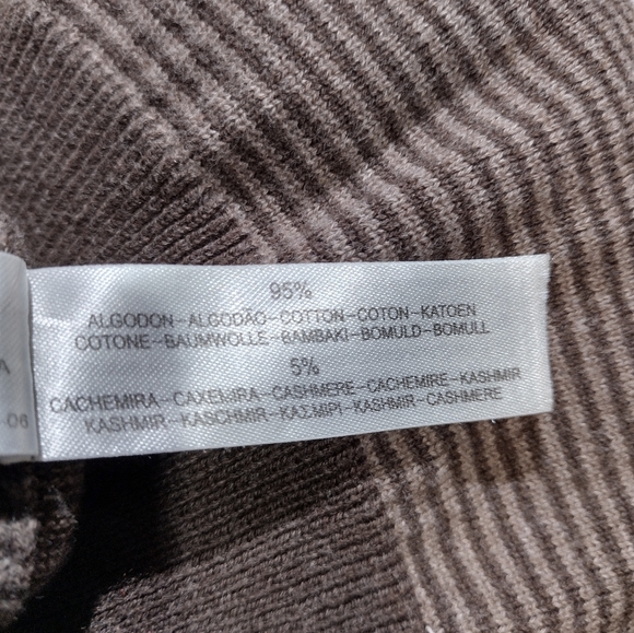 Mossimo Dutti Vintage V-Neck Cotton Cashmere  Sweater L - Picture 15 of 16